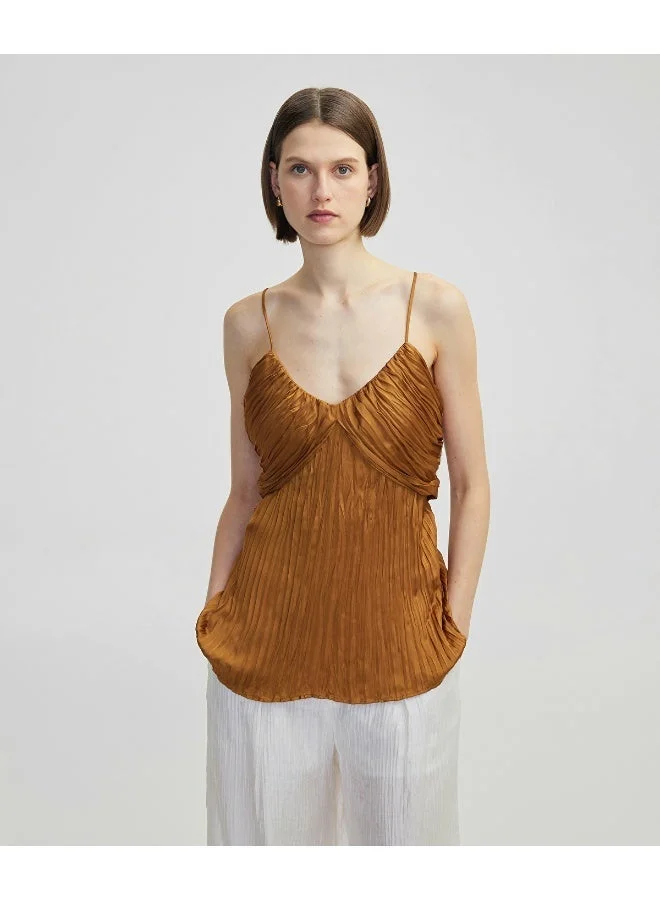 Ipekyol Regular Fit Crinkle-Effect Top