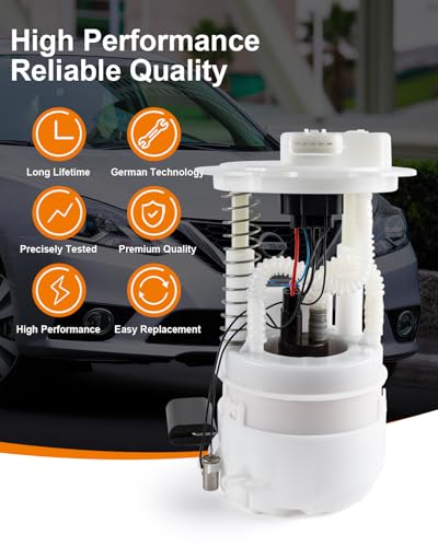 VANBOL Electric Fuel Pump Module Assembly Compatible with Nissan Sentra 2013 2014 2015 2016 2017 2018 2019 L4 1.8L GAS w/O-Ring Replace E9213M P77206M SP4097M VANBOL0162-A - Image 4
