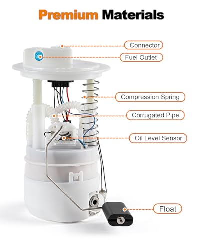 VANBOL Electric Fuel Pump Module Assembly Compatible with Nissan Sentra 2013 2014 2015 2016 2017 2018 2019 L4 1.8L GAS w/O-Ring Replace E9213M P77206M SP4097M VANBOL0162-A - Image 3