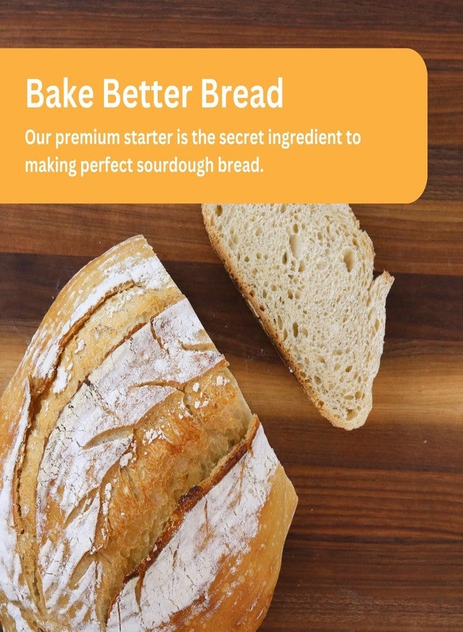 So Blessed Better Bread Premium Heirloom Sourdough Starter Culture So Blessed Heirloom Style Freeze Dried Starter Culture for Baking Sourdough Bread | Perfect for Pancakes, Biscuits, Pretzels, & More | Non-GMO Prebiotic Artisan Bread | Made with Organic Ingredients | Ready 5 Times Faster - Image 4