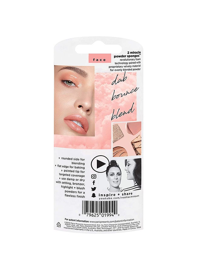 REAL TECHNIQUES Miracle Powder Sponge Multicolour - Image 4