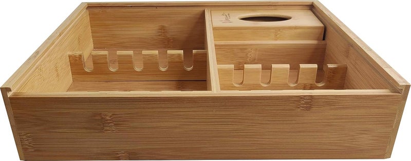 Vincent Bamboo Counter Top Tray for Barbers - Image 2