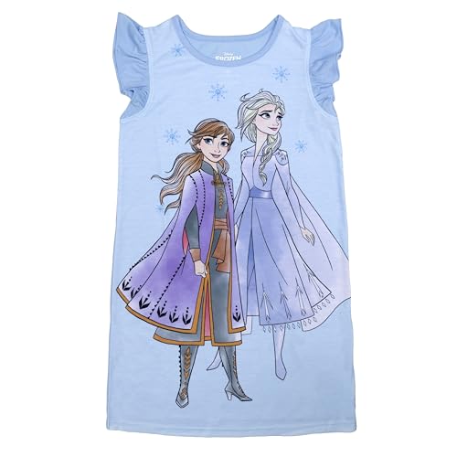 Disney girls Nightgown Soft Cute Pajamas for Kids FROZEN 2 3T - Image 1