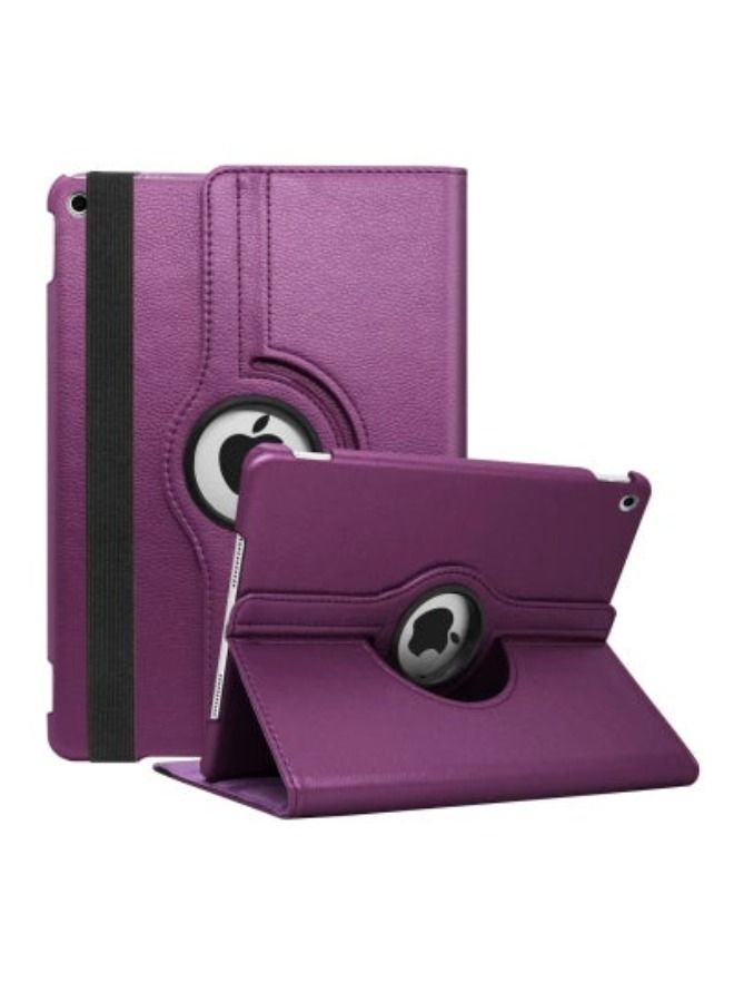 ACLIX Rotating Case for iPad 9th Generation 2021 8th Generation 2020 7th Gen 2019 10.2 Inch 360 Degree Rotating Protective Stand Cover with Auto Wake Sleep Function Purple - Image 1