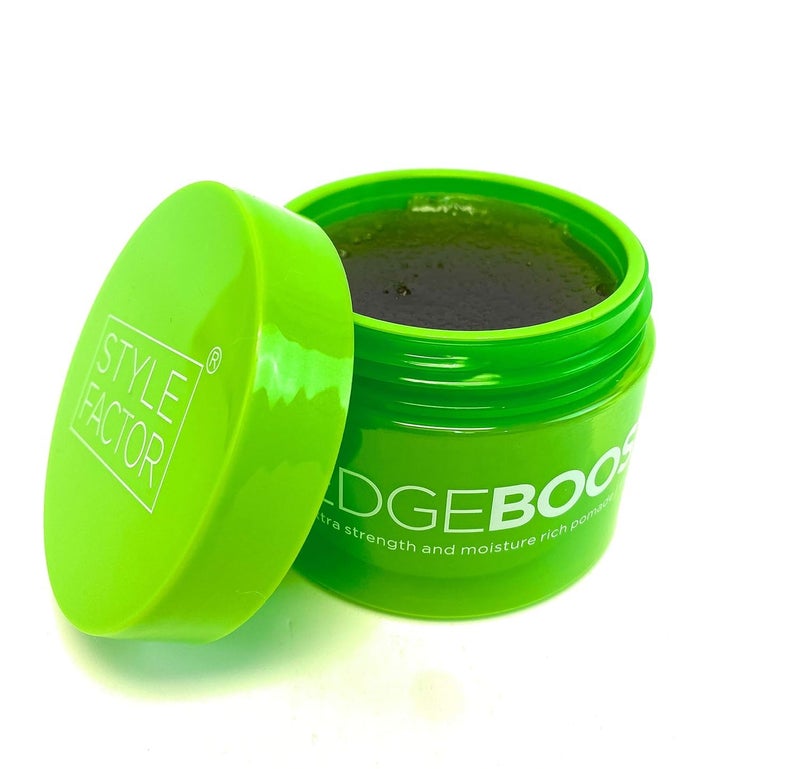 EDGEBOOSTER Edge Booster Style Factor Extra Strength Moisture Rich Pomade | Thick Coarse Hair (Emerald) - Image 5