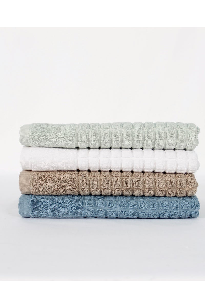 ريلاكس دواسه حمام بطبعة قدم من ريلاكس - أزرق - 51 × 93 سم - Image 4