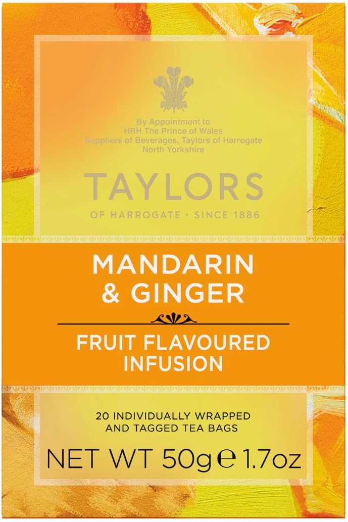 Taylors Of Harrogate Taylors Mandarin & Ginger Fruit Infusion Tea - Image 2
