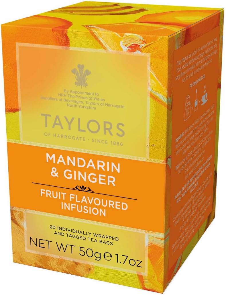 Taylors Of Harrogate Taylors Mandarin & Ginger Fruit Infusion Tea - Image 1