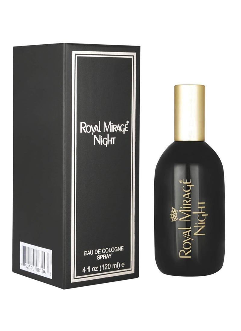 ROYAL MIRAGE Royal Mirage NIGHT Eau De Cologne 120ml  - Image 1