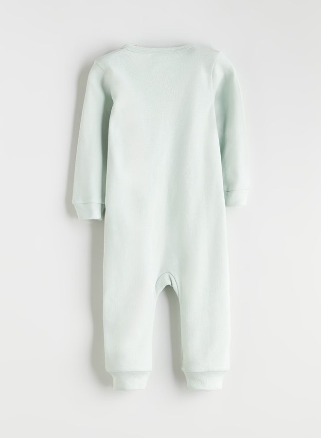 LC WAIKIKI V Neck Long Sleeve Baby Girls' Jumpsuit 2 Pack - Image 5