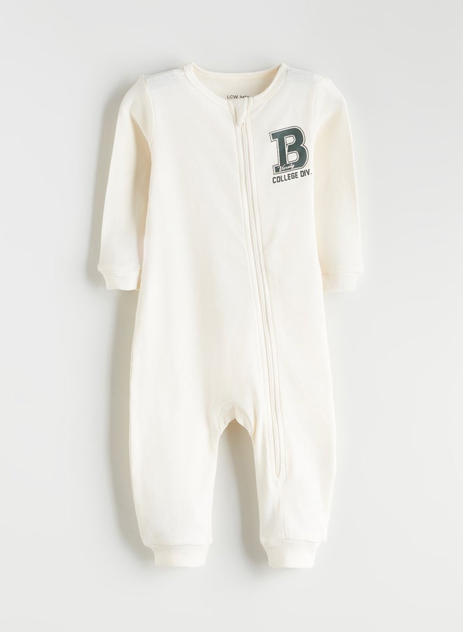 LC WAIKIKI V Neck Long Sleeve Baby Girls' Jumpsuit 2 Pack - Image 2