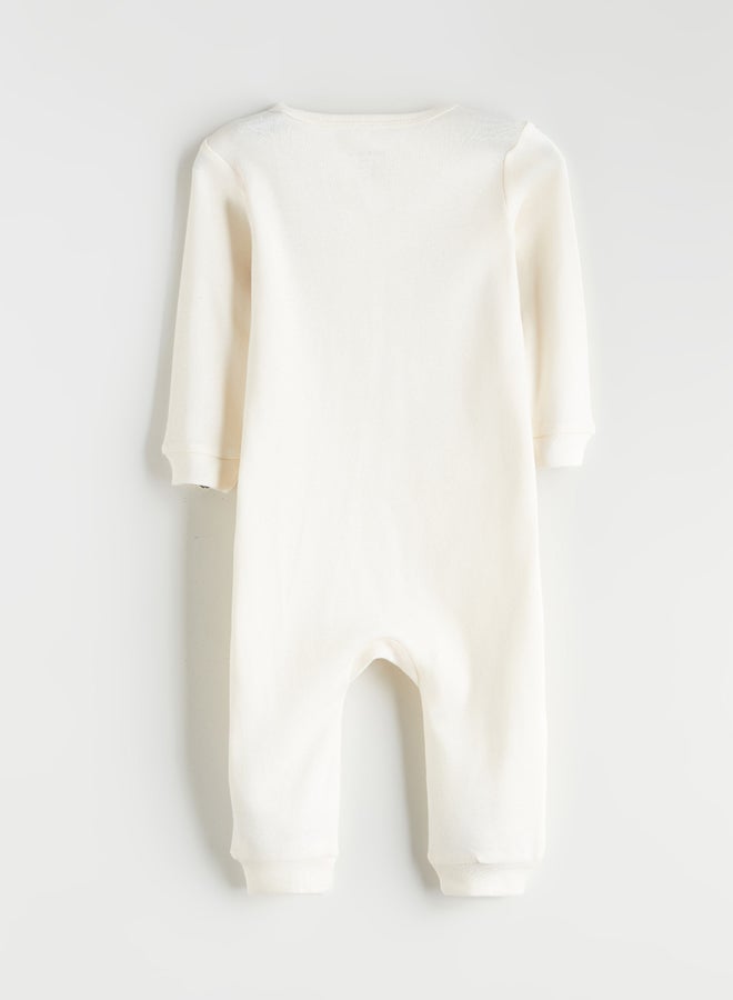 LC WAIKIKI V Neck Long Sleeve Baby Girls' Jumpsuit 2 Pack - Image 4