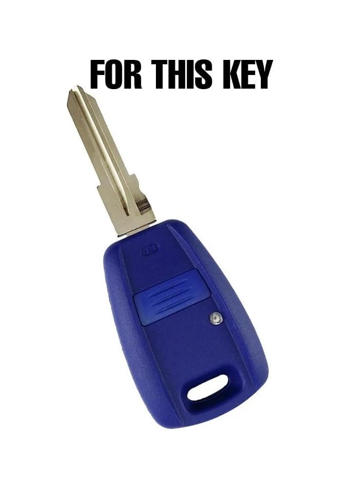 QASULER Silicone Key Case Cover for Fiat Models - Image 2