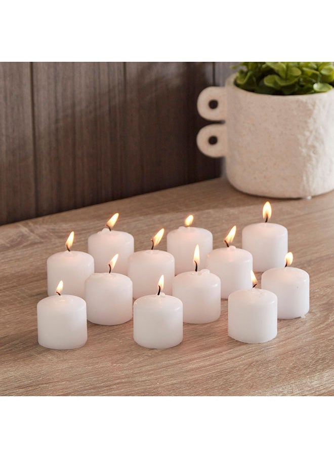 Home Box Luna 12-Piece Votive Candle Set 3.8 x 4 x 4 cm  - Image 2