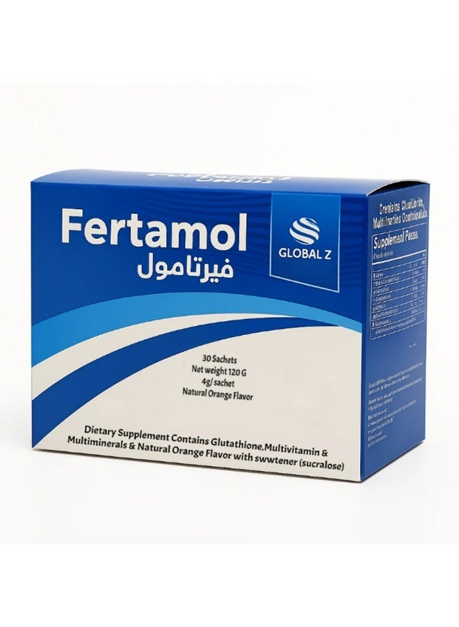 Fertamol for Infertility Treatment - 30 Sachets - Image 2