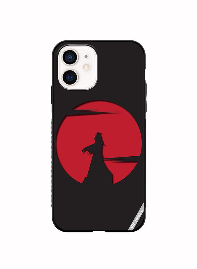 VR CREATIVE Protective Case Cover For Apple iPhone 12 mini Japanese Samurai Design Multicolour - Image 1