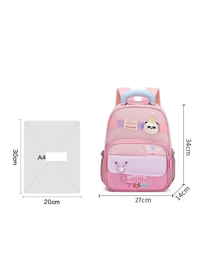 Kids School Backpack 3-6 Years Waterproof Large Capacity Lightweight Spine-Protective Wear-Resistant Breathable School Supplies - Image 2