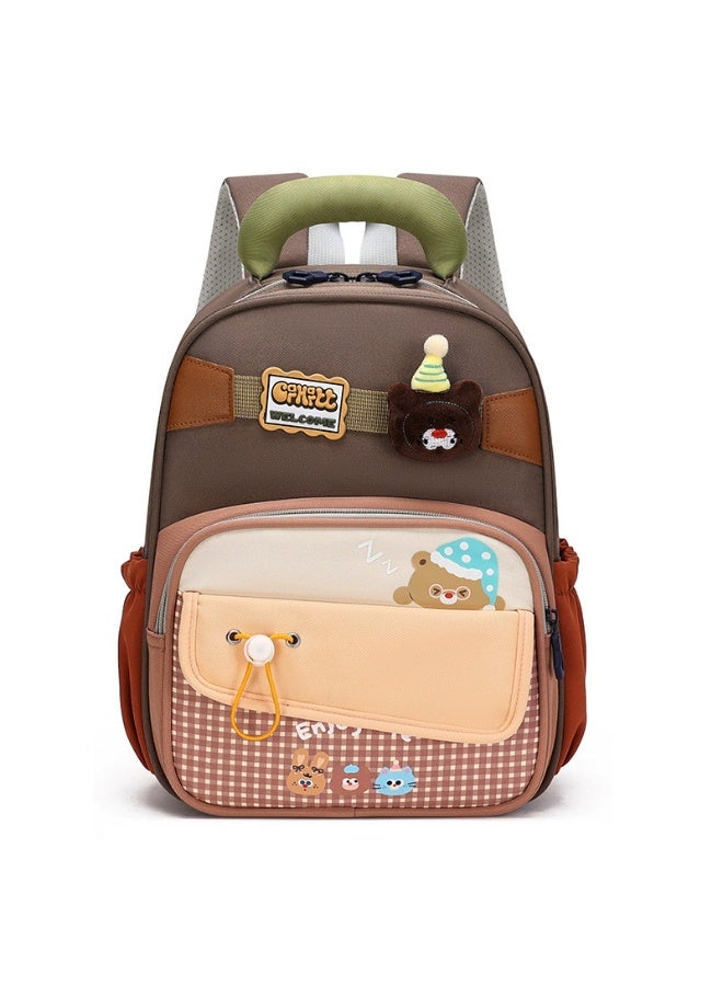 Kids School Backpack 3-6 Years Waterproof Large Capacity Lightweight Spine-Protective Wear-Resistant Breathable School Supplies - Image 1