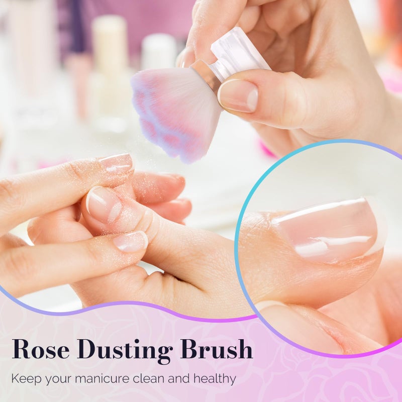 MelodySusie Nail Art Dusting Brush,Dust Collector Brush, Blush Brush, Boose Powder Brush,Makeup Brushes Acrylic Nail Tools - Image 3