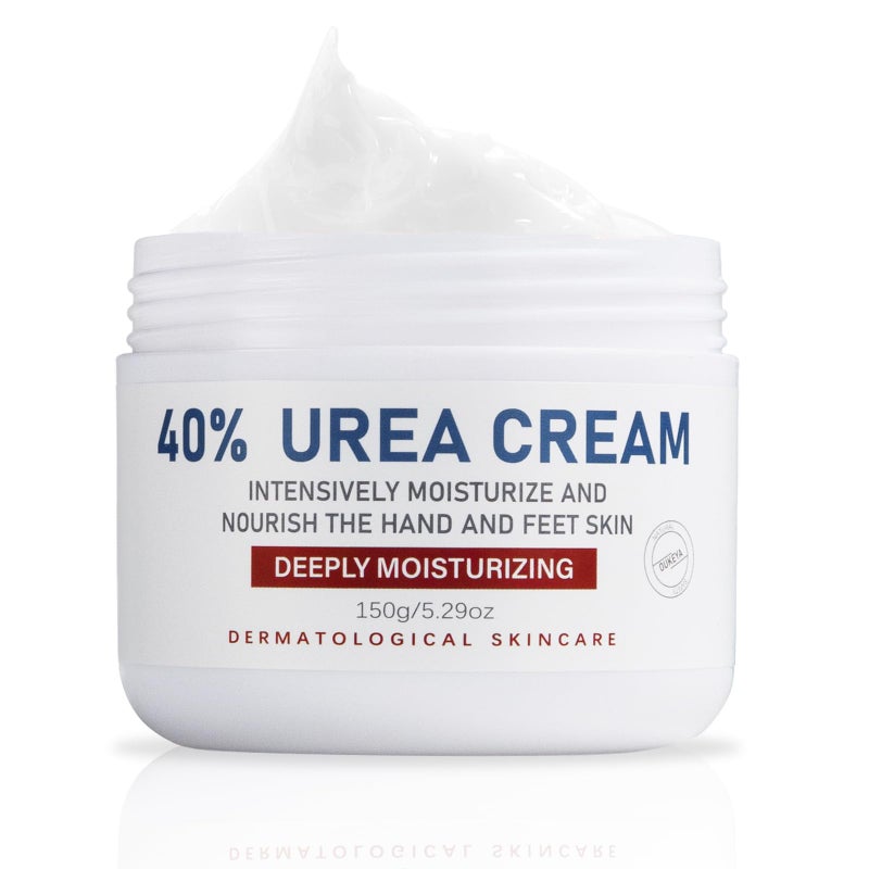 OUKEYA Urea Cream 40 Percent,Foot & Hand Cream for Dry Cracked,Urea Lotion for Feet Maximum Strength - Image 1