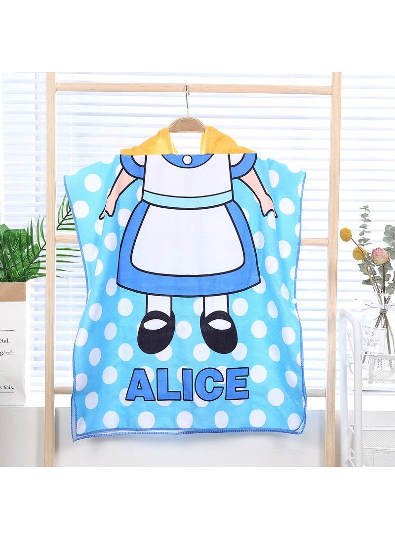 Y&D 60*120cm Printed Quick Drying Hooded Soft Bath Towel - Image 4