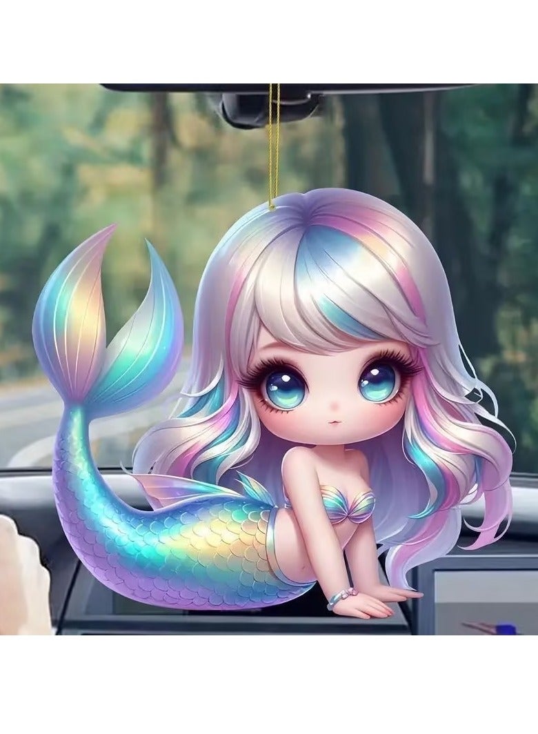 Generic Beautiful mermaid key pendant  - Image 3