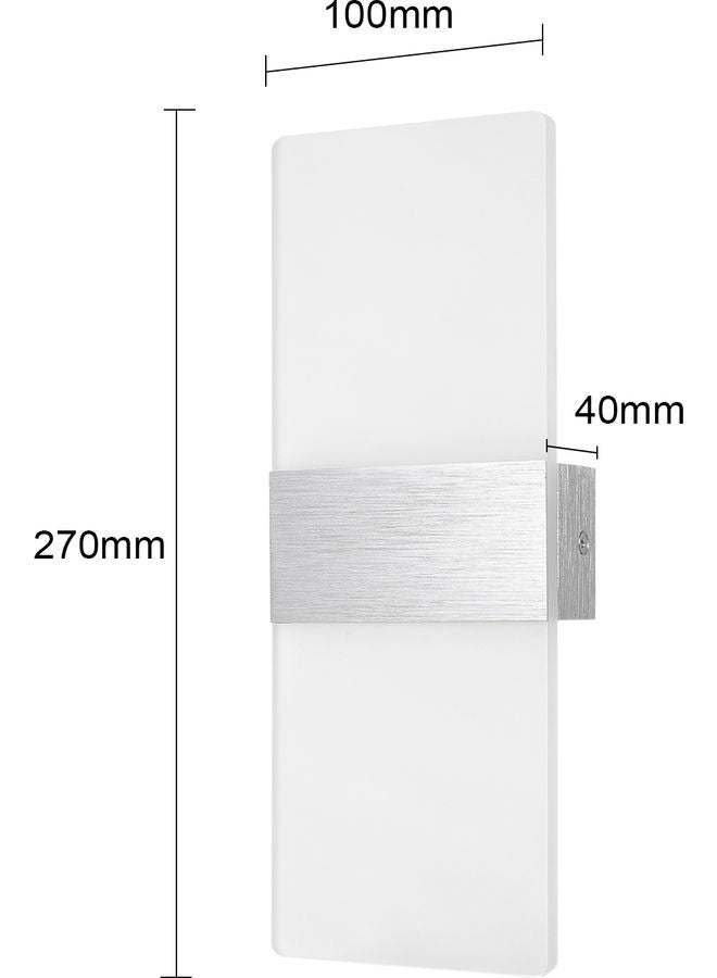 نيبمينينت مصباح حائط LED أسود 27x4x10سم - Image 3