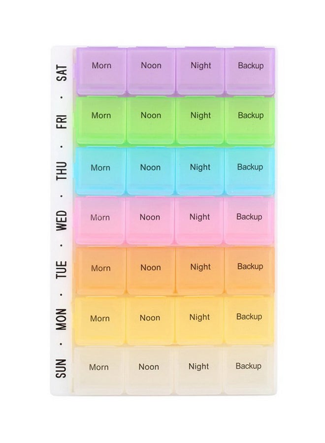7 Day Large Pills Medicine Tablet Box - Image 1
