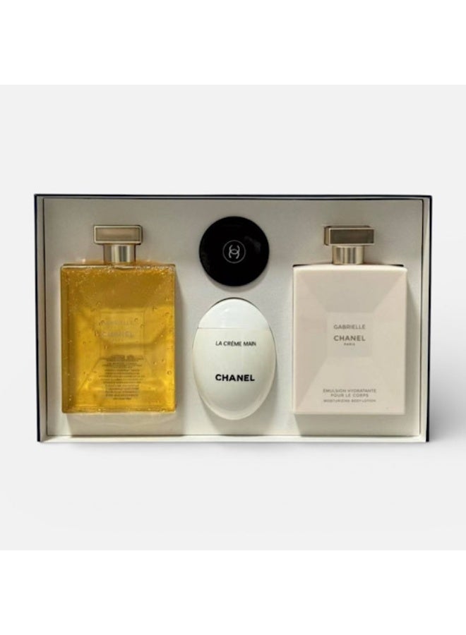 CHANEL Gabrielle Chanel Shower Gel Lotion Hand Cream and Lip Balm Set - Image 3