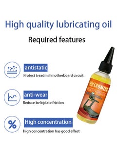 WILLIAM WEIR Treadmill Lubricant Oil，Treadmill Lubricant Treadmill Belt Lubricant Treadmill Oil Belt Lubes Easy Use Suitable for Most Treadmill Brands-100ml  - Image 4