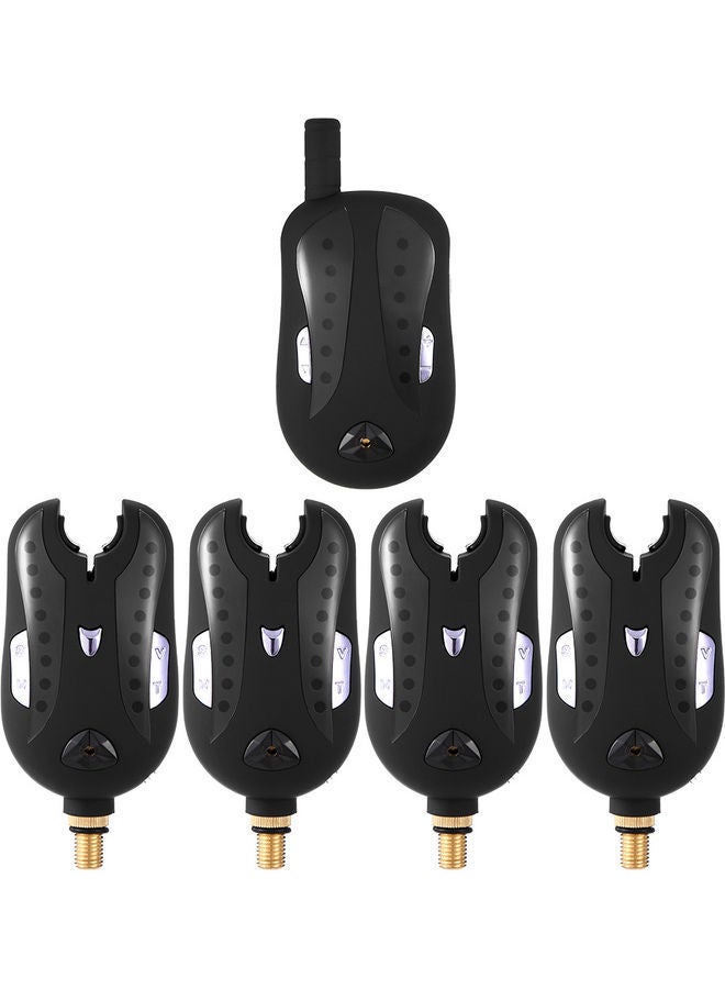 نيبمينينت طقم أجهزة إنذار لعضة الأسماك مزودة بعدد 16 مصباح LED من 4 قطع - Image 1