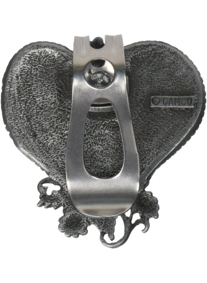 Cathedral Art Heart Visor Clip, Daughter - Image 2