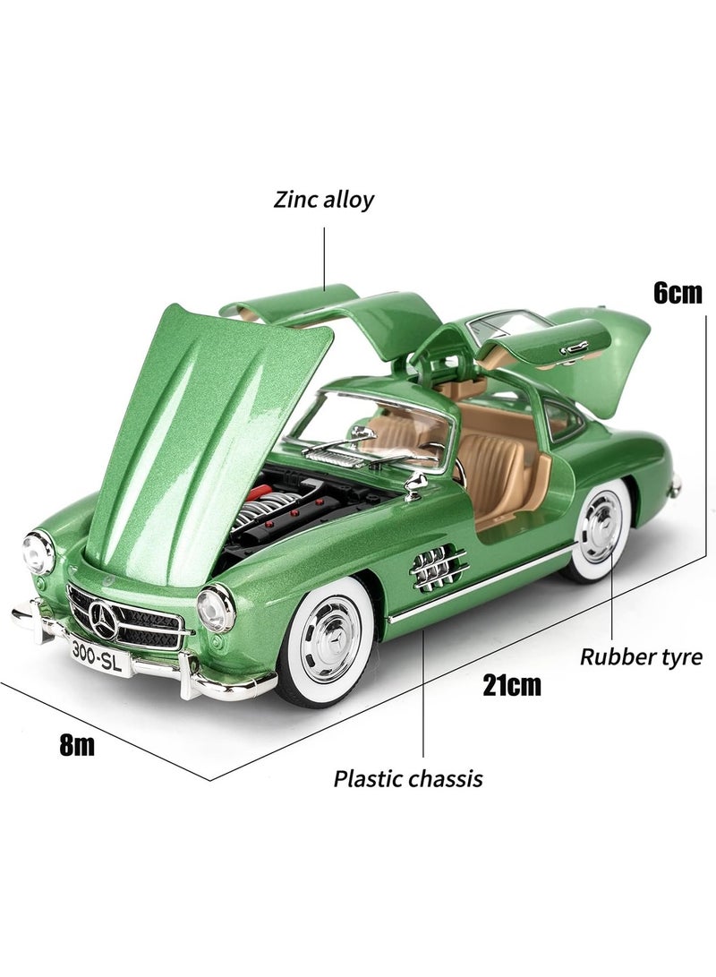 1:24 Alloy Metal Pull Back Die-cast Car with Openable Doors with Sound and Light - Image 2