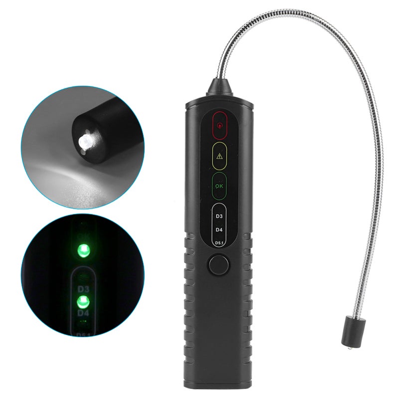 YAWOA Brake Fluid Tester with High-Precision Sensor - 3-Color LED Display Brake Oil Inspection Tool for DOT3 DOT4 DOT5.1 - Nickel-Plated Probe Automotive Brake Fluid Diagnostic Tool for Safe Driving - Image 5
