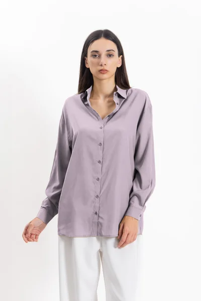 SHAPES COMFORT SATIN SHIRT