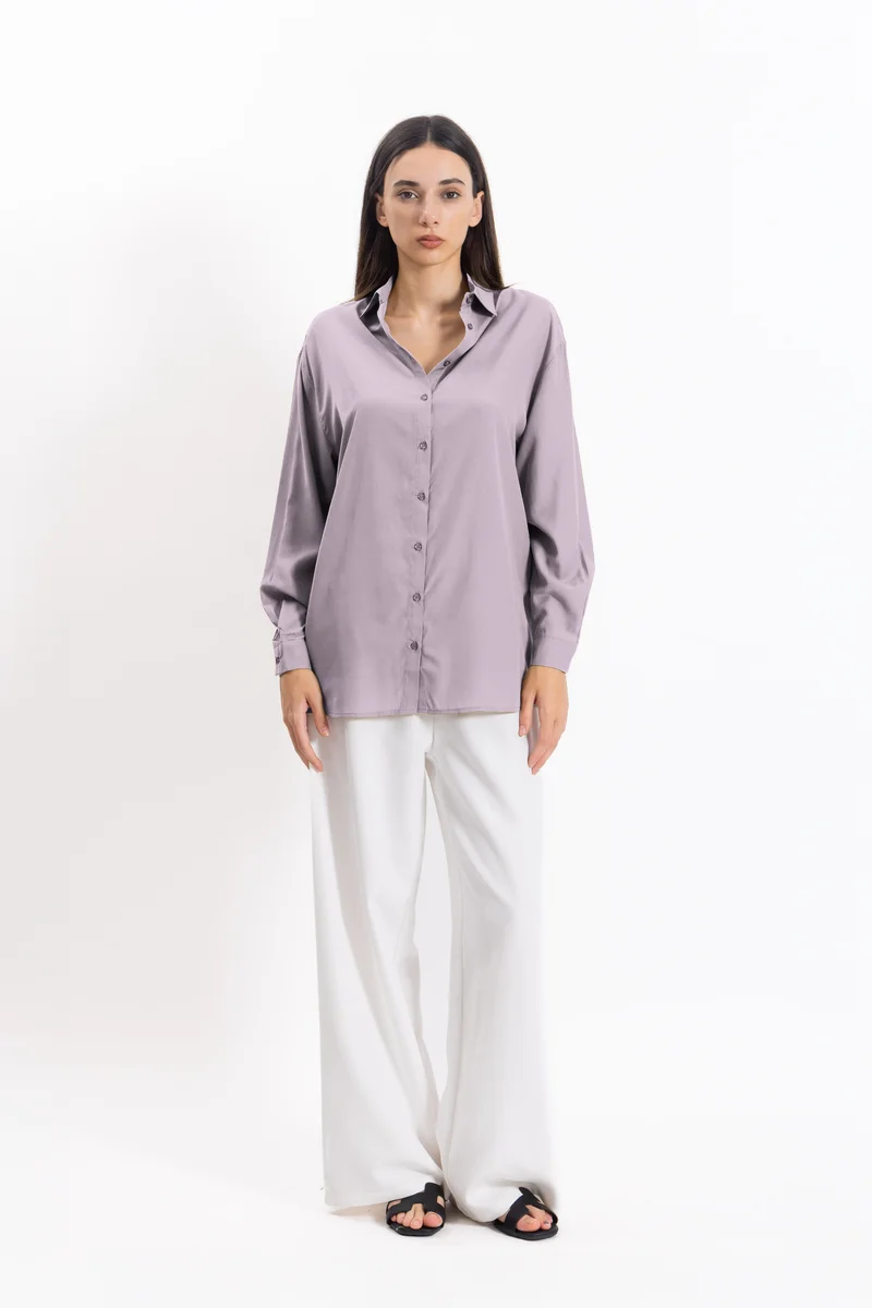 SHAPES COMFORT SATIN SHIRT