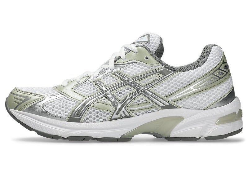 ASICS womens GEL-1130 White/Dried Leaf Green Sneakers - 8 UK (1202A164.124) - Image 3