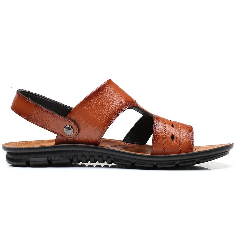 Shoes Men'S Casual Sandals Creative Trendy Slippers Korean Style Beach Shoes Large Size Men'S Shoes Personalized Casual - Image 5