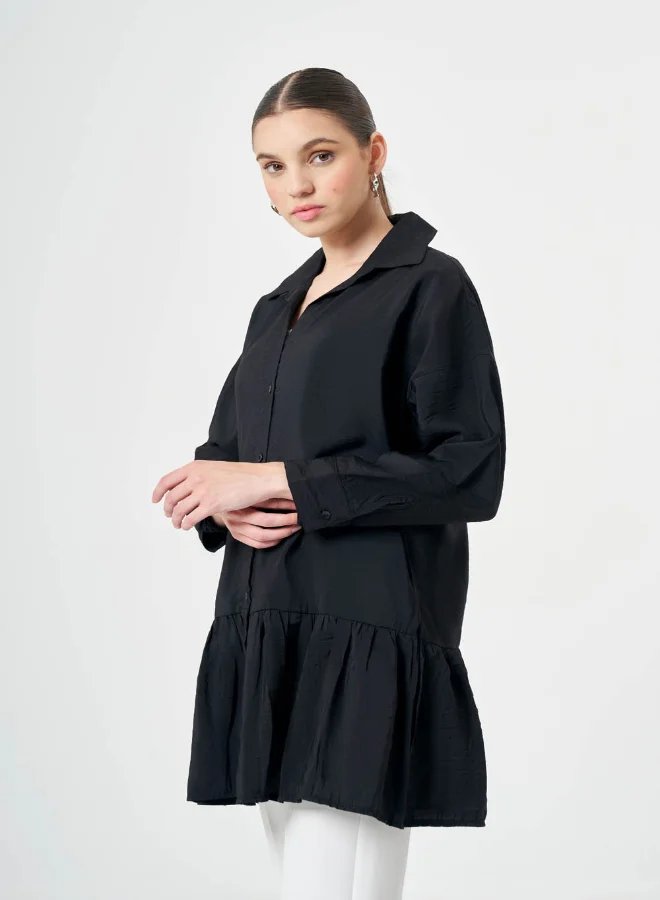 ميزال MIZALLE RUFFLE SHIRT DRESS