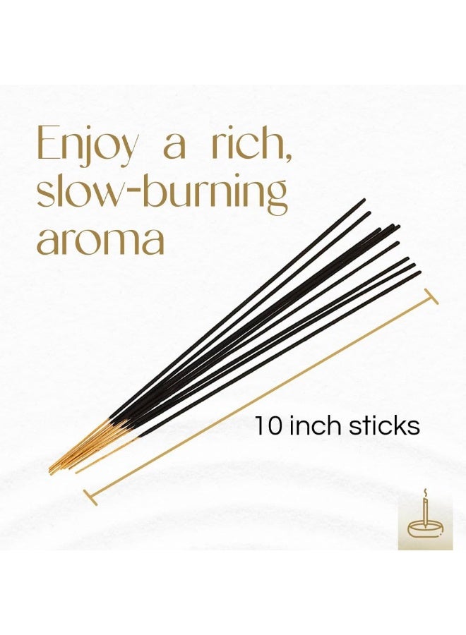 Gonesh - Extra Rich Scented Incense Sticks - Non-Toxic 10â€ Slow Burn Aromatic Sticks - Patchouli - 100 Pack - Image 2
