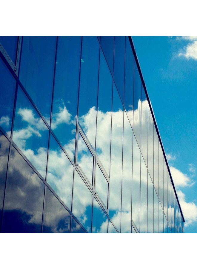 واي آند دي رقاقة لاصقة لتزيين النافذة فضي 45x200سم - Image 4