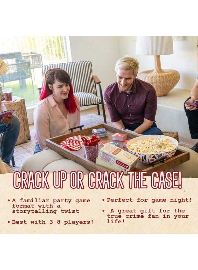 KESS Murder We Wrote - Murder Mystery Party Game for Adults & Teens, 3-8 Players, Ages 14+, Card Game Based on True Crime Podcasts, Playtime 30-90 Mins - Image 5
