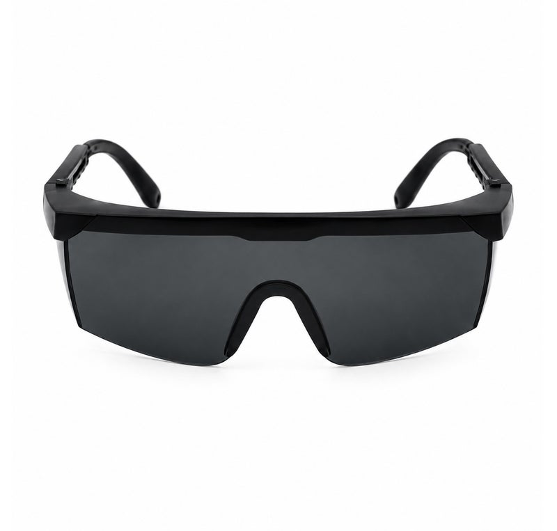 Wulf Safety Goggles Black Industrial Protective Eyewear Anti Scratch Anti Fog Safety Glasses for Construction Workshop Laboratory DIY Eye Protection Durable Comfortable Universal Fit Safety Gear - Image 1