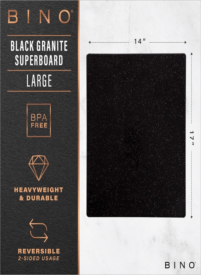 BINO Cutting Board | BPA-Free Chopping Board | Cutting Boards for Kitchen Durable, Large Surface, Multipurpose, Dual-Sided, Dishwasher Safe | Charcuterie Accessories | Home & Kitchen Utensils - Image 2