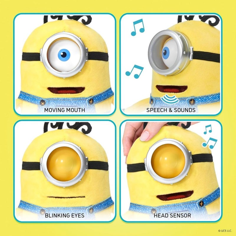 Wow! Stuff - Minions and Monsters James Palm Puppetronic Interactive Toy with 40 Plus Sounds - MIN-1051 - Image 3