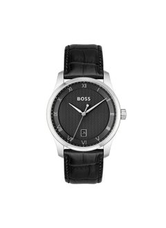 HUGO BOSS Round Analog Men's Black Case Wrist Watch - 1514122  - Image 1