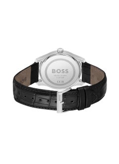 HUGO BOSS Round Analog Men's Black Case Wrist Watch - 1514122  - Image 3