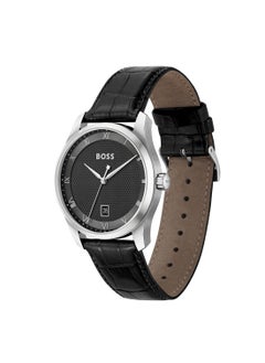 HUGO BOSS Round Analog Men's Black Case Wrist Watch - 1514122  - Image 2