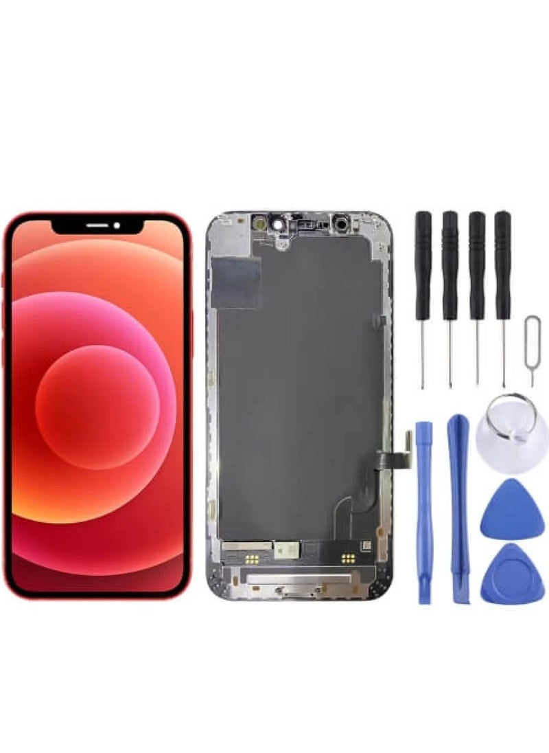 zy - For iPhone 12 Mini Screen Replacement, 5.4 Inch Full HD LCD Screen and Touch Digitizer Complete Set with Repair Tool Kit, - Image 1