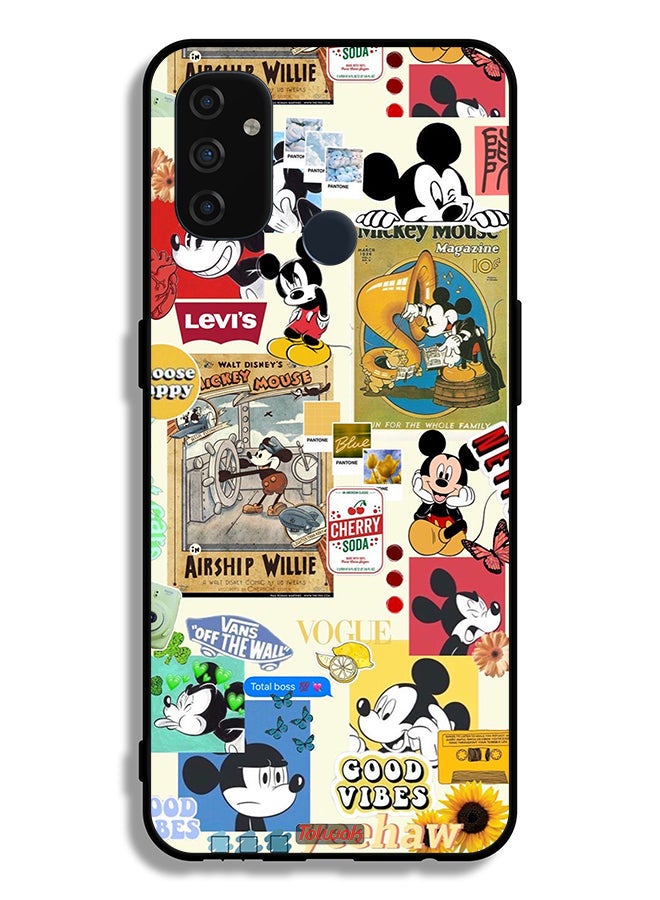 Tolwak OnePlus Nord N100 Protective Case Cover Chose Happy And Stickers - Image 2